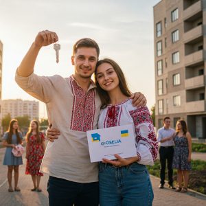 Купівля нерухомості за програмою «єОселя» через Ощадбанк, ПриватБанк, Укргазбанк та інші: порівняння умов + статистика по Броварах 7 Gemini Generated Image ti71jlti71jlti71