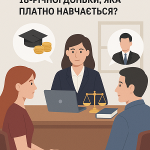 📘 Як додатково стягнути аліменти з чоловіка для 18-річної доньки, яка платно навчається? 💼🎓
