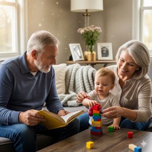 Дідусь та бабуся: на що мають право у вихованні онуків?