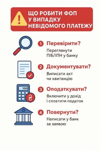 Невідомі платежі на рахунок ФОП: шахрайство чи випадок?