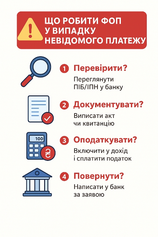 Невідомі платежі на рахунок ФОП: шахрайство чи випадок?