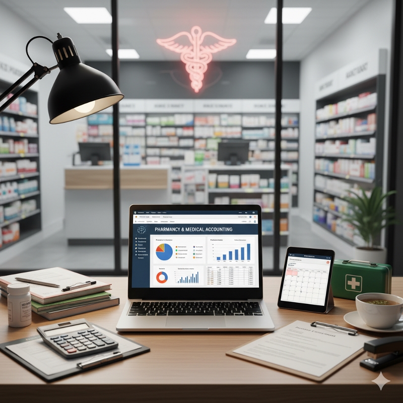 Бухгалтерський облік для медичного центру та аптеки
