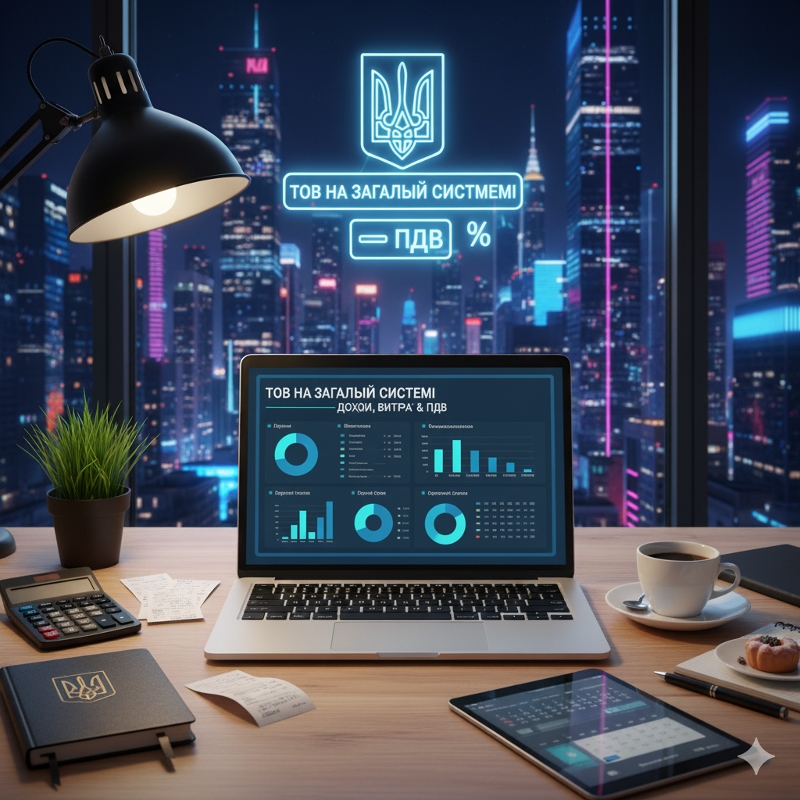 📘 Бухгалтерський облік для ТОВ на загальній системі 1 Бухгалтерський облік для ТОВ на єдиному податку