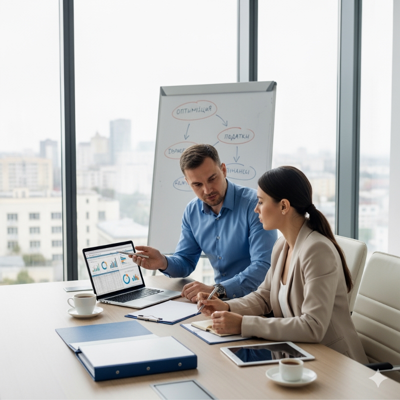 Бухгалтерський консалтинг для ФОП і ТОВ | Оптимізація податків, аудит, консультації — Бровар Юст