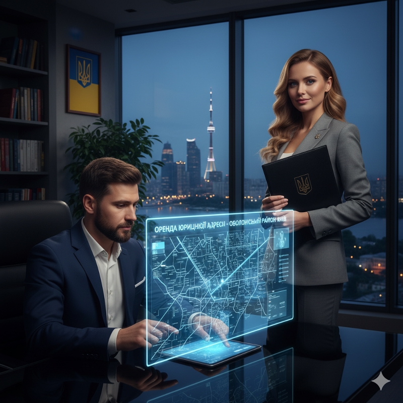 Оренда юридичної адреси в Оболонському районі Києва