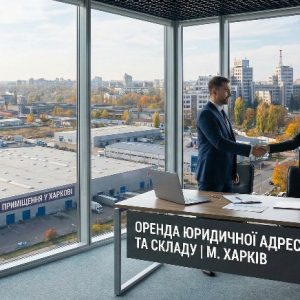 Оренда юридичної адреси під склад у м. Харків Для логістики, інтернет-магазинів та оптового бізнесу