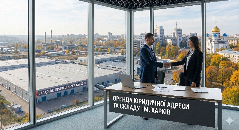 Оренда юридичної адреси під склад у м. Харків Для логістики, інтернет-магазинів та оптового бізнесу