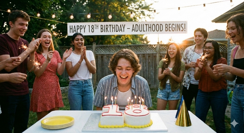 Повноліття 18 років в Україні: у день народження чи з наступного дня (ст. 253 ЦКУ)
