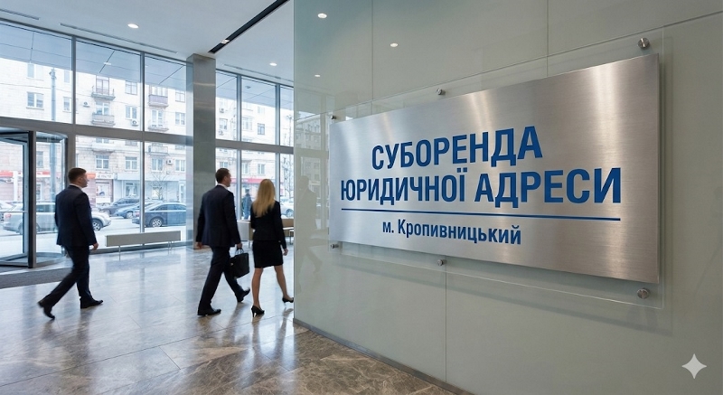 🔹 Суборенда юридичної адреси для ТОВ у м. Кропивницький — вул. Ельворті 1 Суборенда юридичної адреси для ТОВ у м. Кропивницький — вул. Ельворті