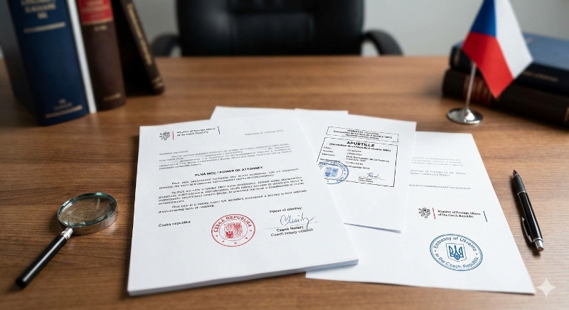 Довіреність з Чехії українською: апостиль чи переклад нотаріального напису для України