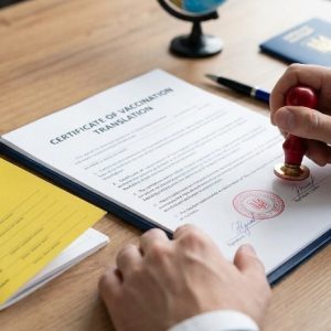 Нотаріальний переклад картки щеплення дитини для закордону — апостиль і легалізація | Бровар Юст