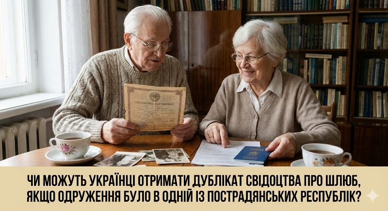 Дублікат свідоцтва про шлюб з пострадянських країн: як отримати українцям