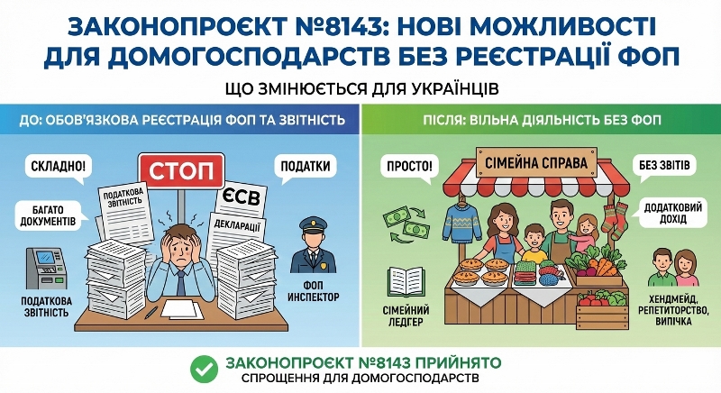 Законопроєкт №8143: діяльність без ФОП в Україні — умови, ризики та поради юриста
