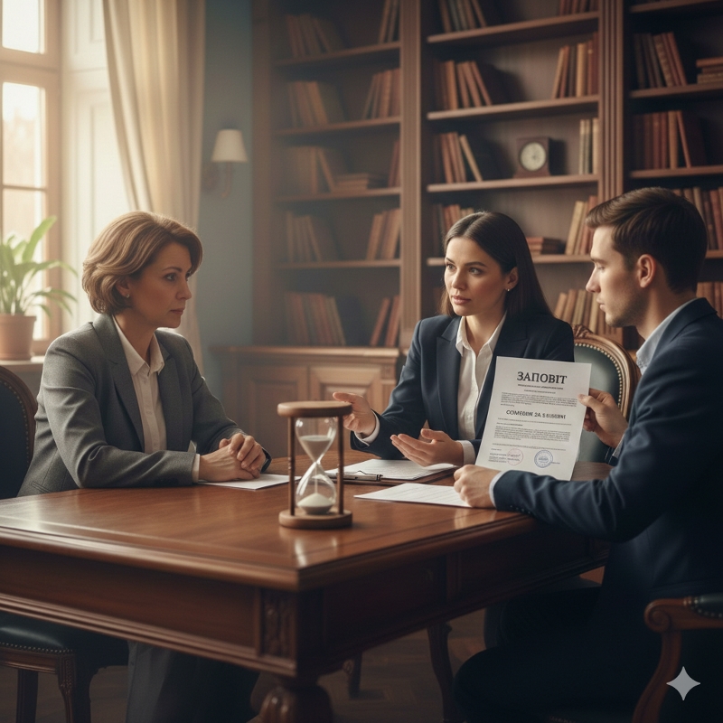 Дружина пропустила строк прийняття спадщини: що робити за заповітом і за законом у 2026