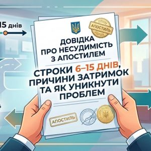 Довідка про несудимість з апостилем: строки, ціна, оформлення | Бровар Юст