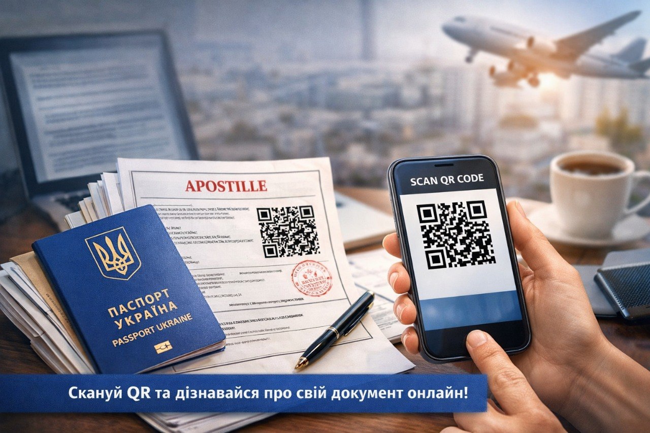 QR-код на апостилі у 2026 році: як перевірити документ онлайн | Бровар Юст