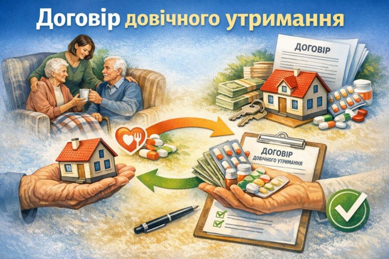 Договір довічного утримання: ризики, оформлення, поради | Бровар Юст