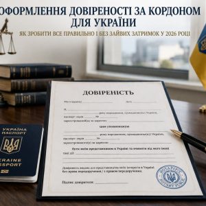 Оформлення довіреності за кордоном для України: як зробити все правильно і без зайвих затримок у 2026 році 🌍📄 6 Оформлення довіреності за кордоном для України: консульство, нотаріус, апостиль, переклад