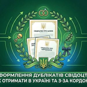 Дублікат свідоцтва про народження/шлюб/смерть: як отримати в Україні та з-за кордону