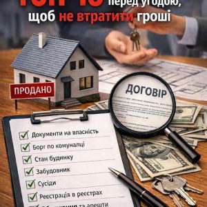 Купівля-продаж нерухомості: ТОП-10 перевірок перед угодою | Бровар Юст