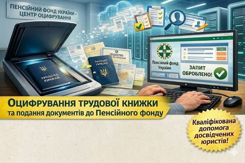 🧾 Оцифрування трудової книжки — швидко, офіційно, без черг | Бровар Юст 1 🧾 Оцифрування трудової книжки — швидко, офіційно, без черг | Бровар Юст