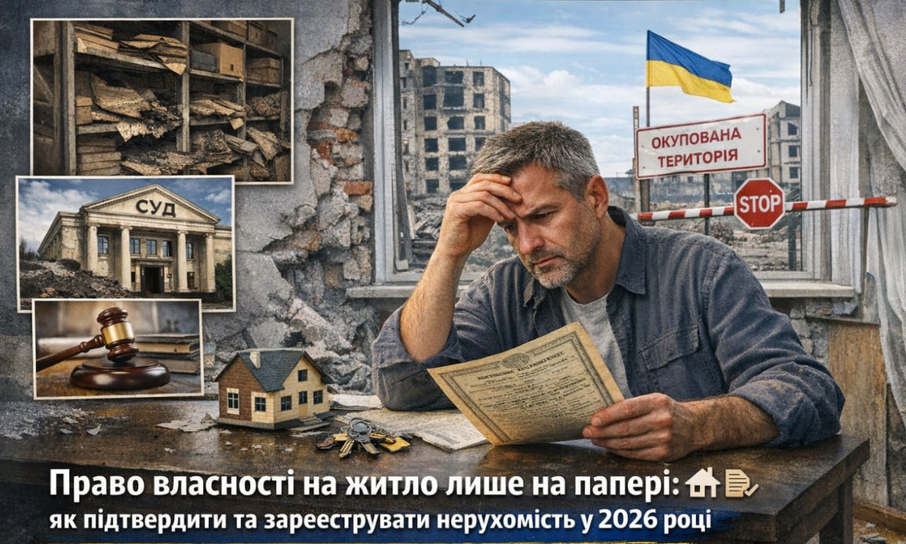 Майно на ТОТ, архіву БТІ немає: як зареєструвати право власності