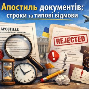 Апостиль документів у Броварах та Україні — строки, відмови, допомога | Бровар Юст