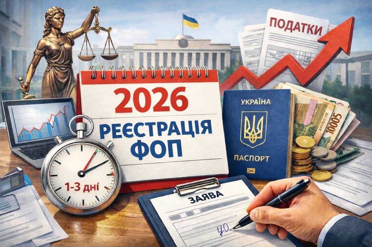 Реєстрація ФОП у 2026 році: ризики, помилки та як відкрити правильно