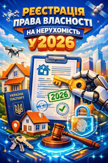 Реєстрація права власності на нерухомість у 2026: покроково