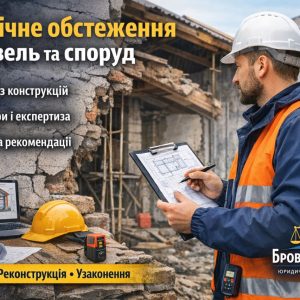 Технічне обстеження будівель та споруд: коли потрібне, як проводиться і чому без нього не варто ризикувати 🏗️📋⚠️ 5 Технічне обстеження будівель та споруд у Броварах та Київській області | Бровар Юст