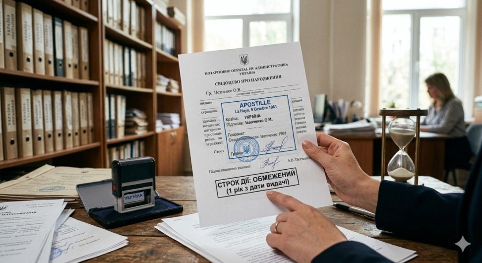 Який термін дії апостилю в Україні: чи має апостиль строк дії