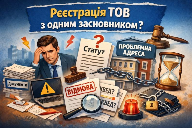 Реєстрація ТОВ з одним засновником у Броварах та Києві | Бровар Юст