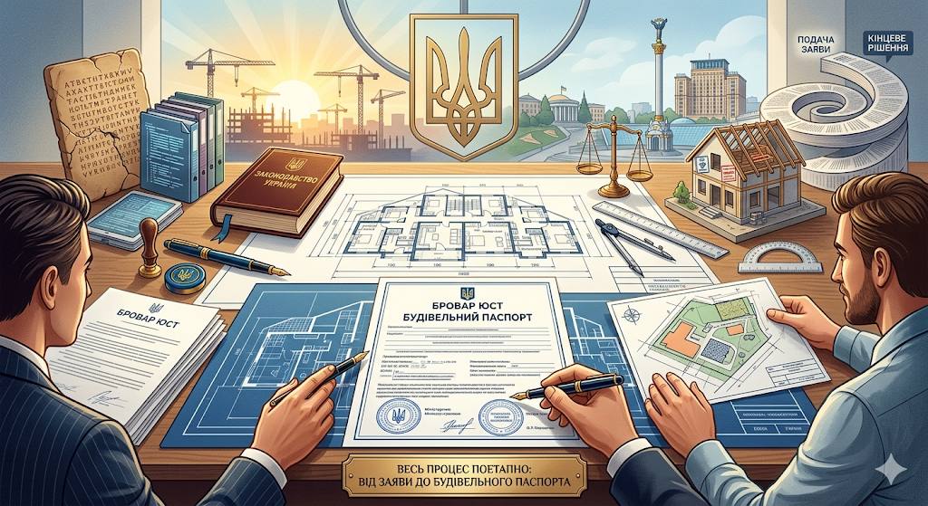 Порядок отримання будівельного паспорта в Україні 1 Порядок отримання будівельного паспорта в Україні | Бровар Юст