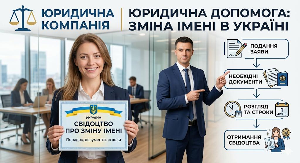 Як отримати свідоцтво про зміну імені в Україні | Бровар Юст