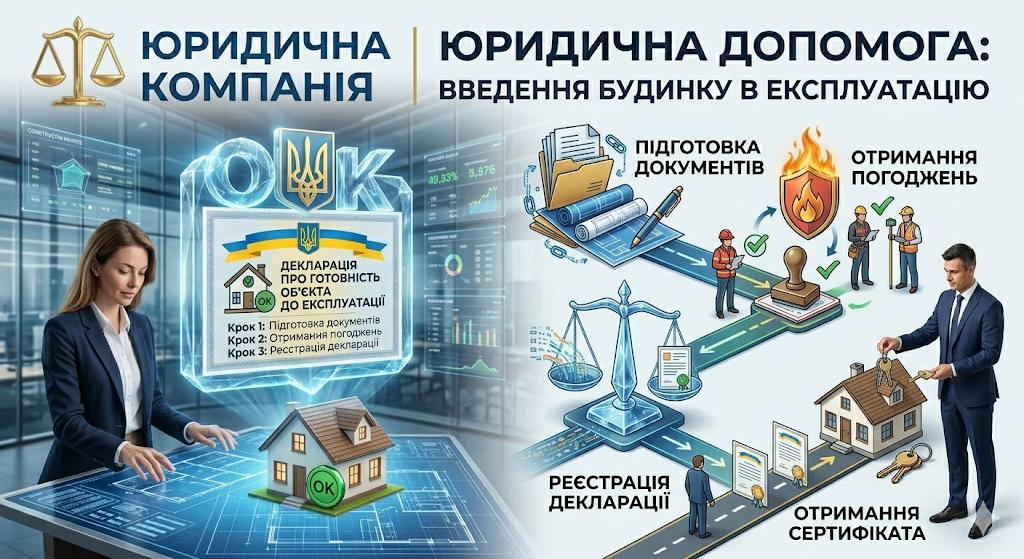 Як ввести будинок в експлуатацію в Україні: порядок, документи, строки та поширені помилки