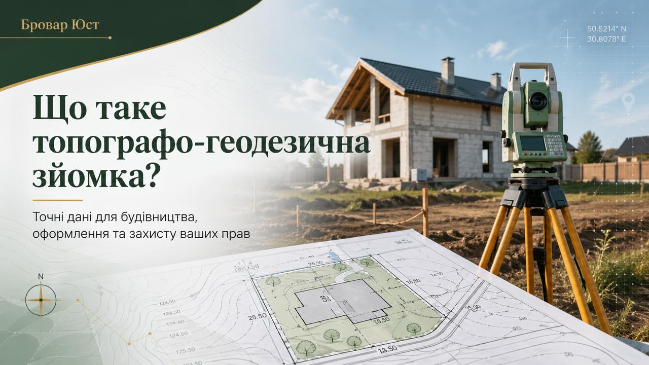 Топографо-геодезична зйомка земельної ділянки — що це, коли потрібна і як замовити