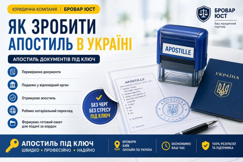 Як зробити апостиль в Україні — апостиль документів під ключ | Бровар Юст