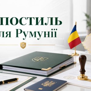 Потрібен апостиль для Румунії? Юридична компанія «Бровар Юст» допоможе оформити апостиль, переклад документів румунською мовою та підготувати пакет для подачі за кордон.