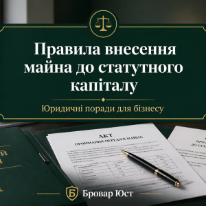 Правила внесення майна до статутного капіталу: як оформити внесок без ризиків