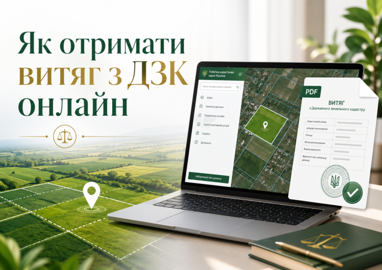 Як отримати витяг з ДЗК онлайн — інструкція, документи, строки | Бровар Юст