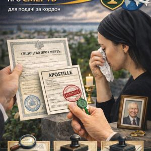 Апостиль на свідоцтво про смерть