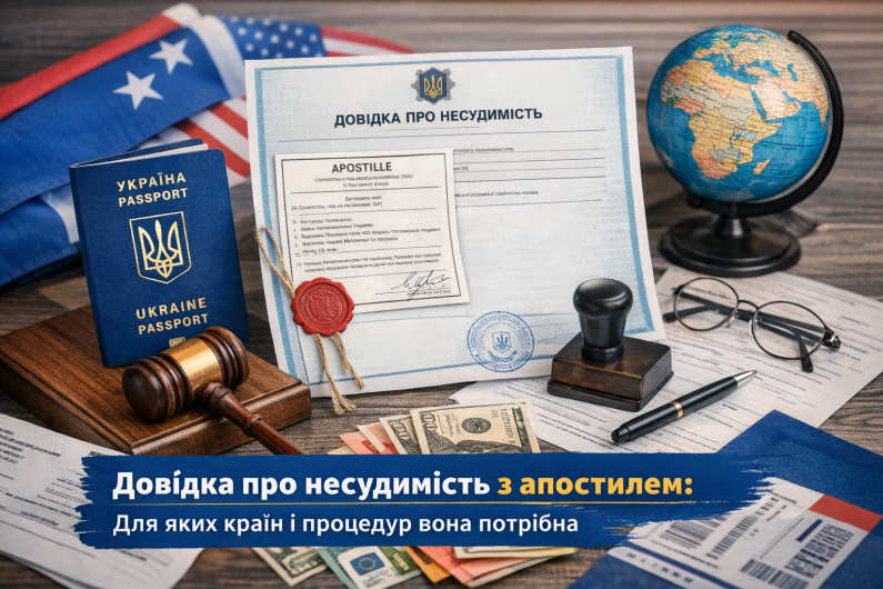 Довідка про несудимість з апостилем: для яких країн і процедур вона потрібна | Бровар Юст