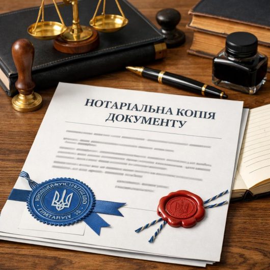 Нотаріально завірена копія документа — що це, навіщо потрібна та як оформити