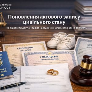 к поновити актовий запис цивільного стану у 2026 році | Бровар Юст