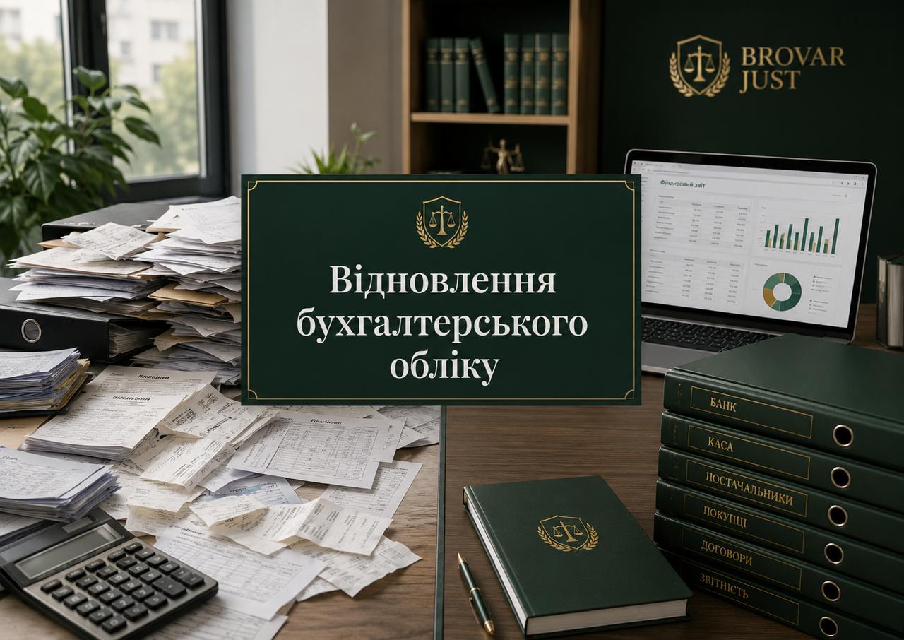 Відновлення бухгалтерського обліку