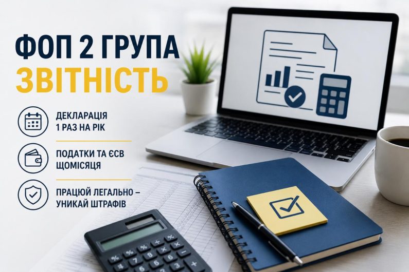Звітність ФОП 2 група