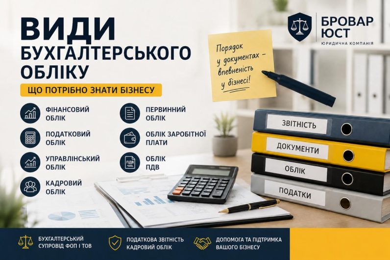 Види бухгалтерського обліку