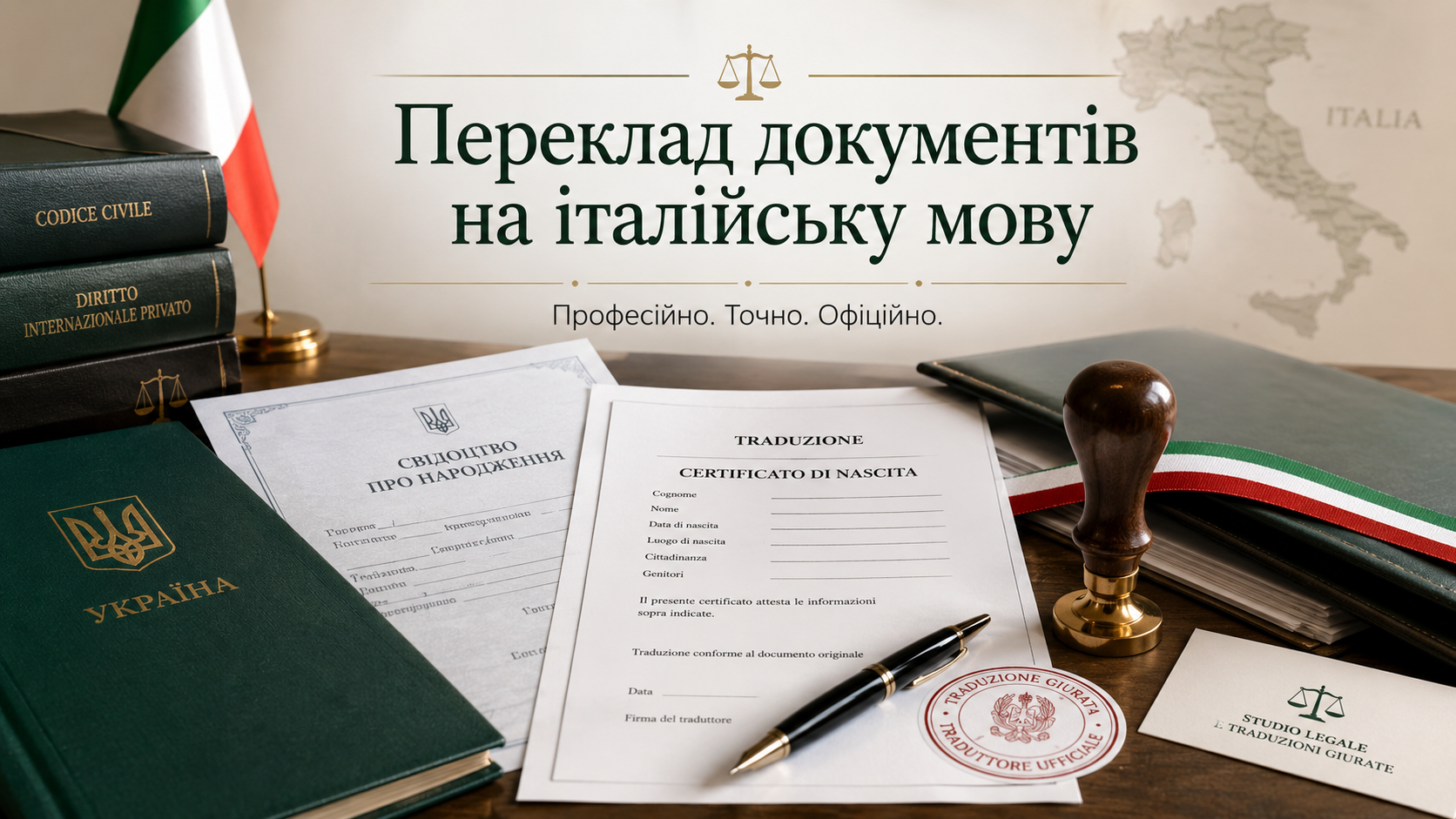 Переклад документів на італійську мову