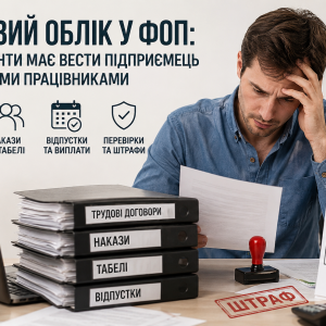 Кадровий облік у ФОП: які документи має вести підприємець із найманими працівниками